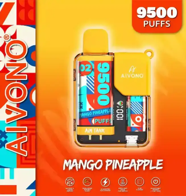 AIVONO Aim Tank 9500 Puffs Disposable Vapes