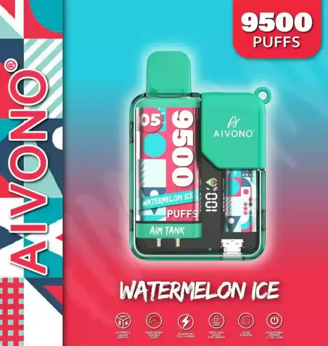 AIVONO Aim Tank 9500 Puffs Disposable Vapes