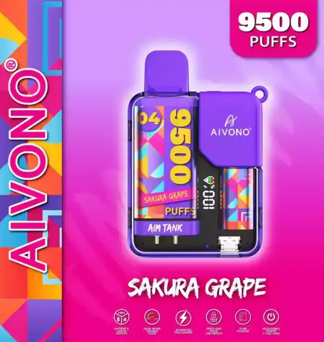 AIVONO Aim Tank 9500 Puffs Disposable Vapes