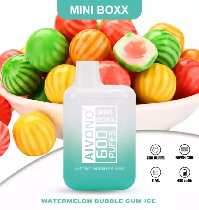 AIVONO Mini Boxx 600 Puffs Disposable Vape