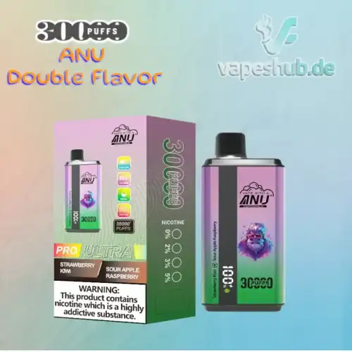 ANU Double Flavor 30000 Puffs Disposable Vapes