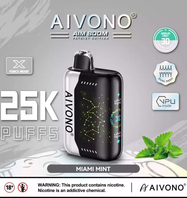 Aivono Aim Boom 25000 Puffs Disposable Vape