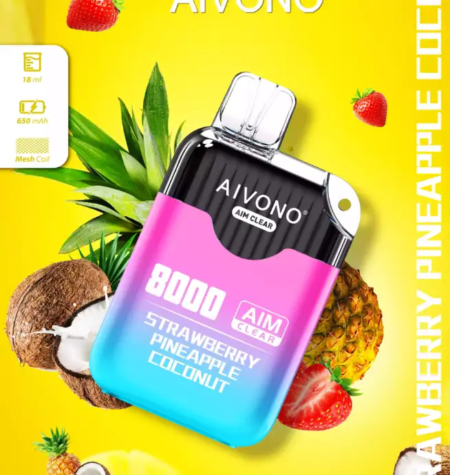Aivono Aim Clear 8000 Puffs Disposable Vapes