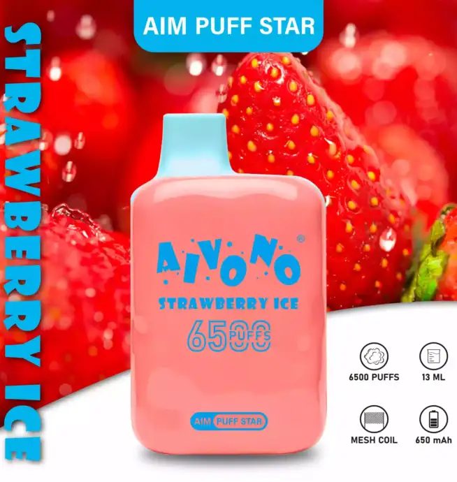 Aivono Aim Puff Star 6500 Puffs Disposable Vape