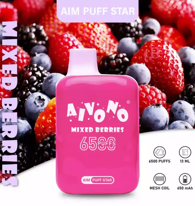 Aivono Aim Puff Star 6500 Puffs Disposable Vape
