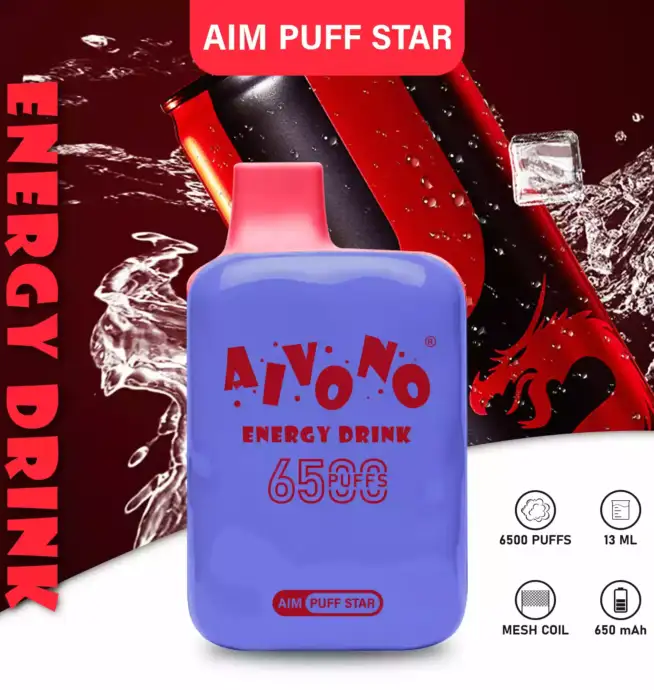 Aivono Aim Puff Star 6500 Puffs Disposable Vape