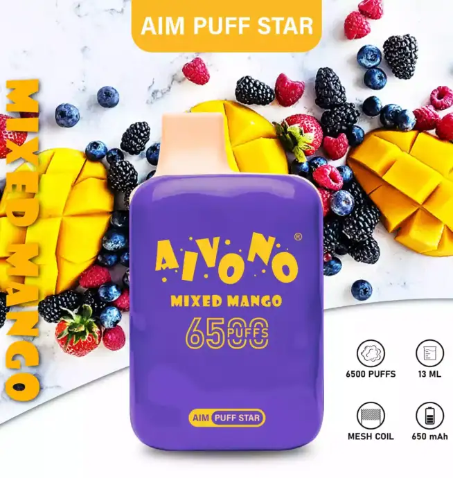 Aivono Aim Puff Star 6500 Puffs Disposable Vape