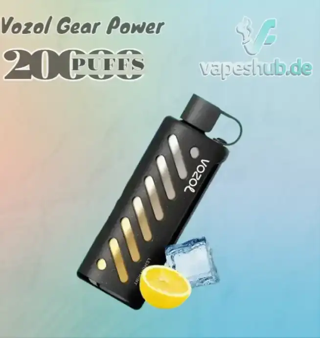 Der Vozol Gear Shisha 25000 Puffs Einweg-Vape mit Langlebigkeit und Vielseitigkeit