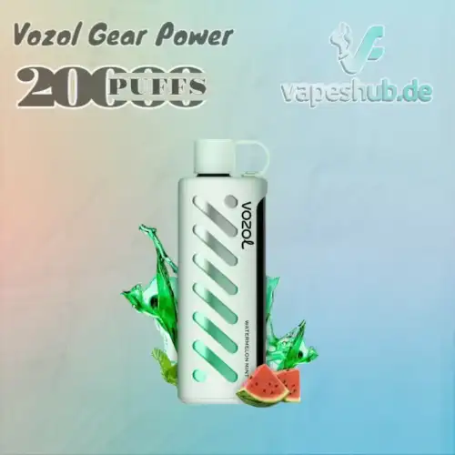 Der Vozol Gear Shisha 25000 Puffs Einweg-Vape mit Langlebigkeit und Vielseitigkeit