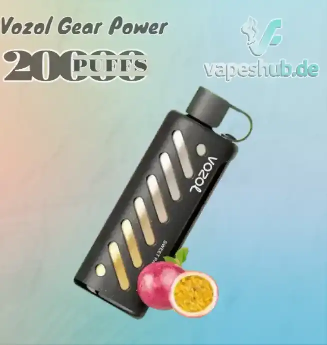 Der Vozol Gear Shisha 25000 Puffs Einweg-Vape mit Langlebigkeit und Vielseitigkeit