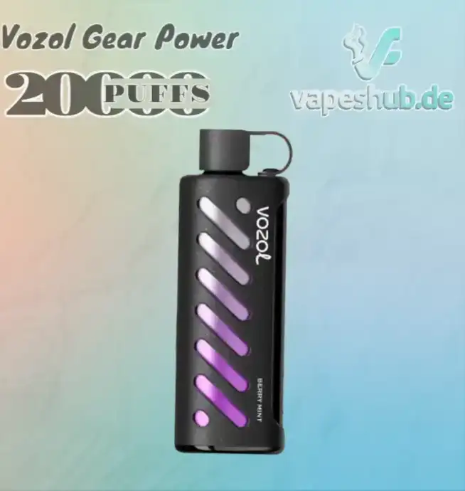 Der Vozol Gear Shisha 25000 Puffs Einweg-Vape mit Langlebigkeit und Vielseitigkeit