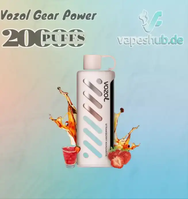 Der Vozol Gear Shisha 25000 Puffs Einweg-Vape mit Langlebigkeit und Vielseitigkeit