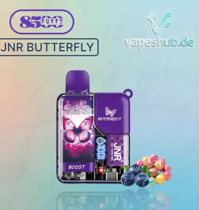 JNR Butterfly 8500 Puff Disposable Vape