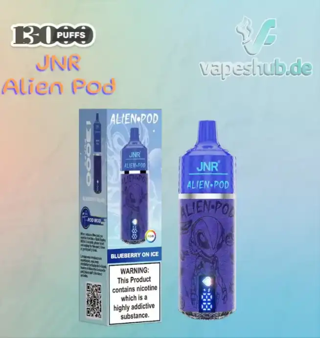 JNR VAPE Alien Pod 13000 PUFFS Disposable Vape