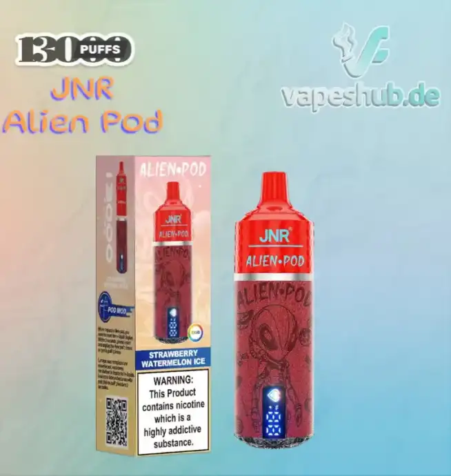 JNR VAPE Alien Pod 13000 PUFFS Disposable Vape