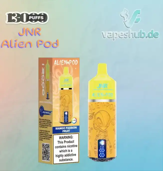 JNR VAPE Alien Pod 13000 PUFFS Disposable Vape