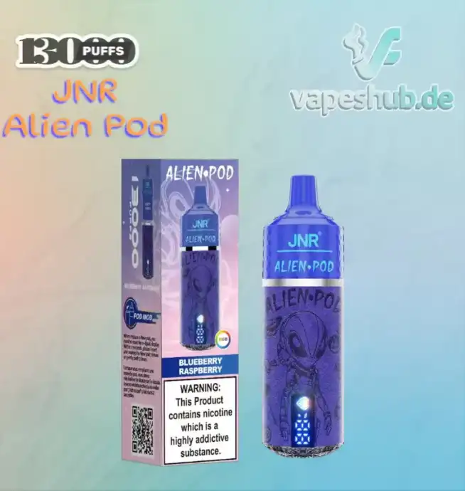 JNR VAPE Alien Pod 13000 PUFFS Disposable Vape