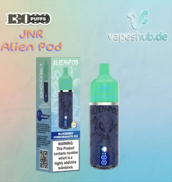 JNR VAPE Alien Pod 13000 PUFFS Disposable Vape