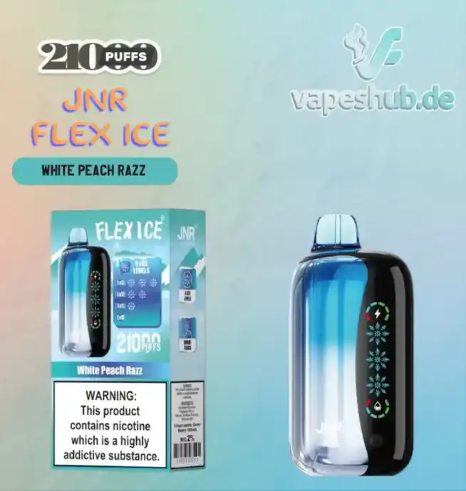 JNR VAPE FLEX ICE 21000 PUFFS Disposable Vapes