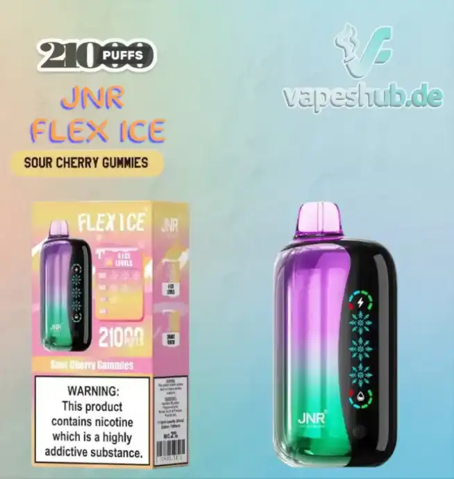 JNR VAPE FLEX ICE 21000 PUFFS Disposable Vapes