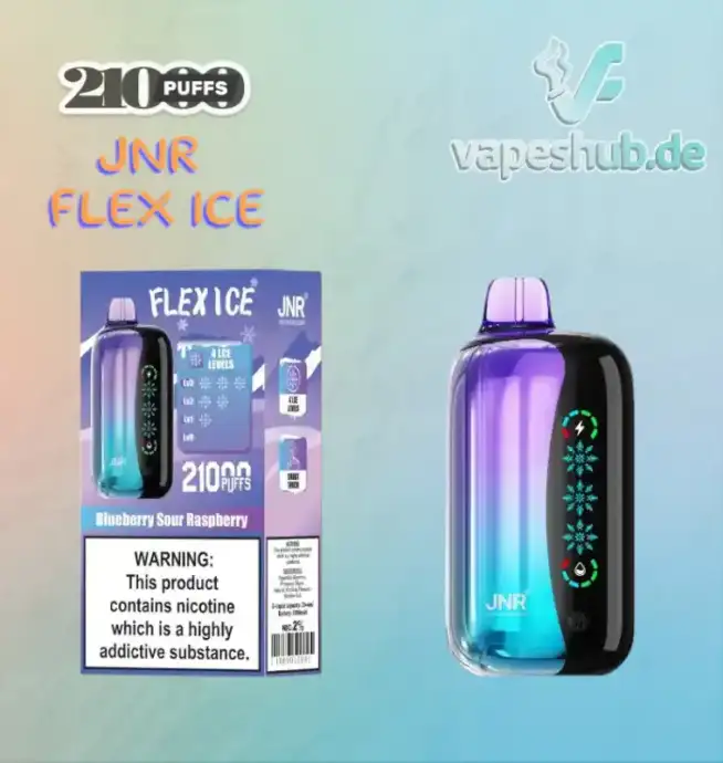 JNR VAPE FLEX ICE 21000 PUFFS Disposable Vapes