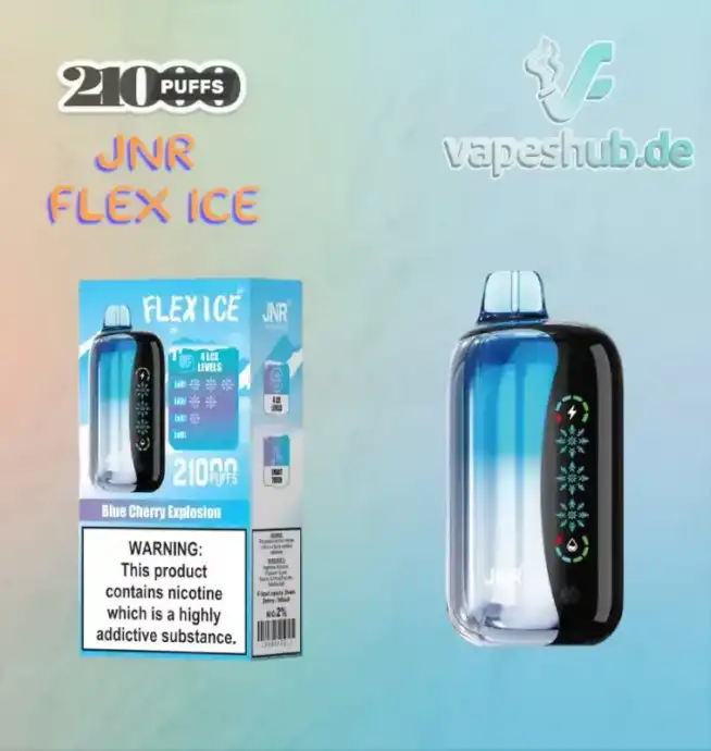 JNR VAPE FLEX ICE 21000 PUFFS Disposable Vapes