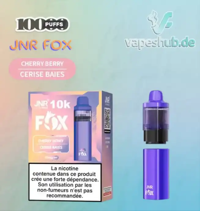 JNR VAPE FOX 10000 PUFFS Disposable Vape