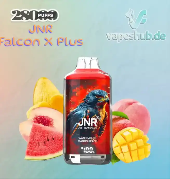 JNR VAPE Falcon X Plus 28K Puffs Disposable Vape