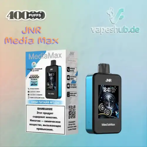 JNR VAPE Media Max 40000 Puffs Disposable Vape