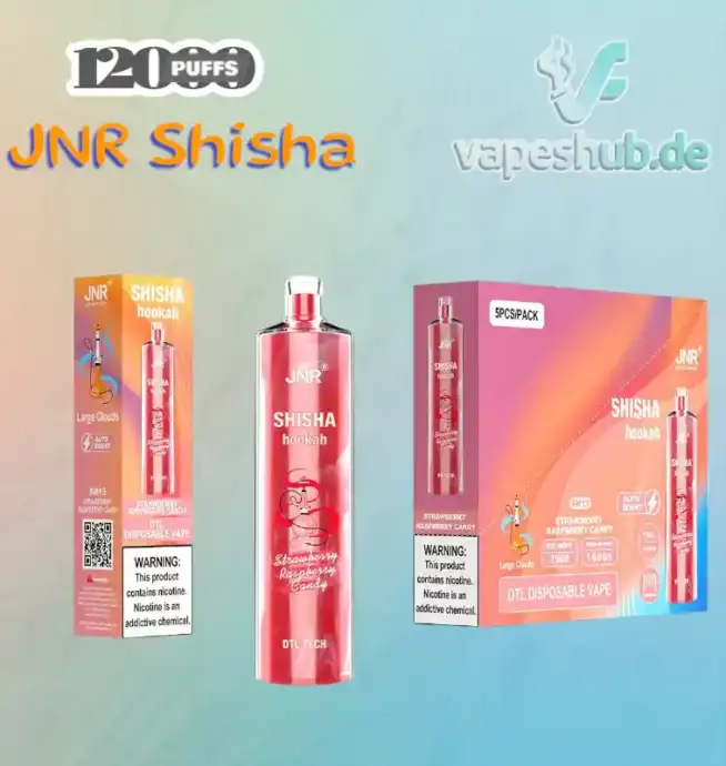 JNR VAPE Shisha 12000 Puffs Disposable Vape