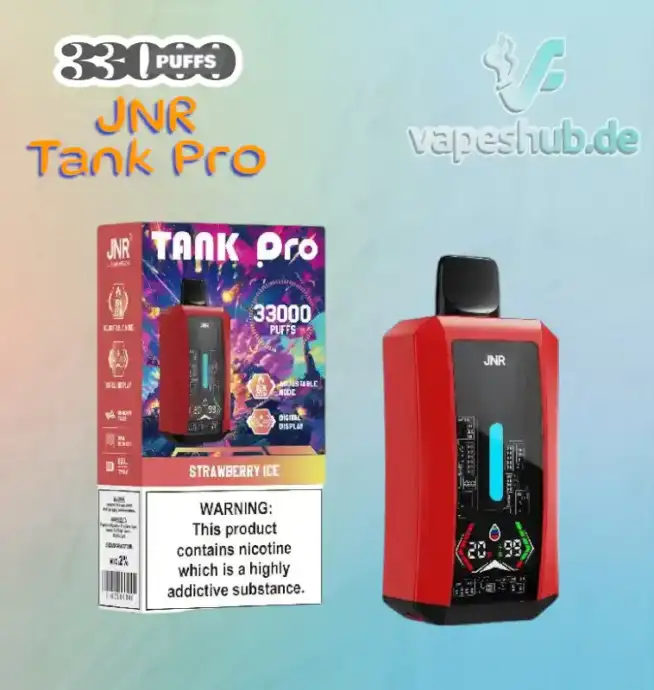 JNR VAPE Tank Pro 33000 Puffs Disposable Vape