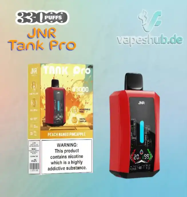 JNR VAPE Tank Pro 33000 Puffs Disposable Vape