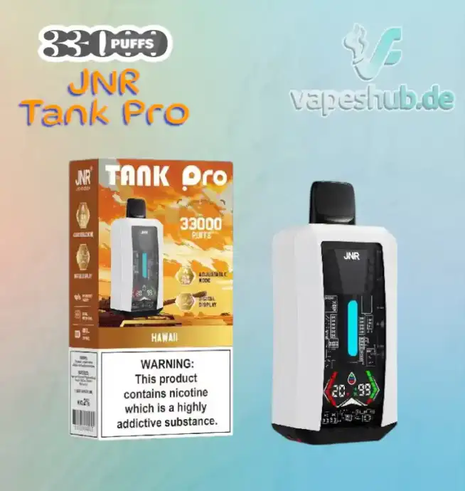 JNR VAPE Tank Pro 33000 Puffs Disposable Vape