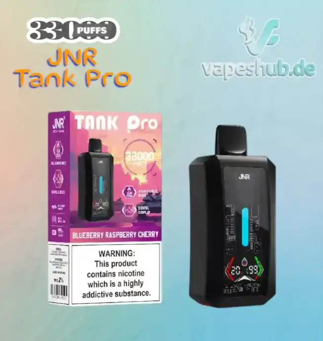 JNR VAPE Tank Pro 33000 Puffs Disposable Vape