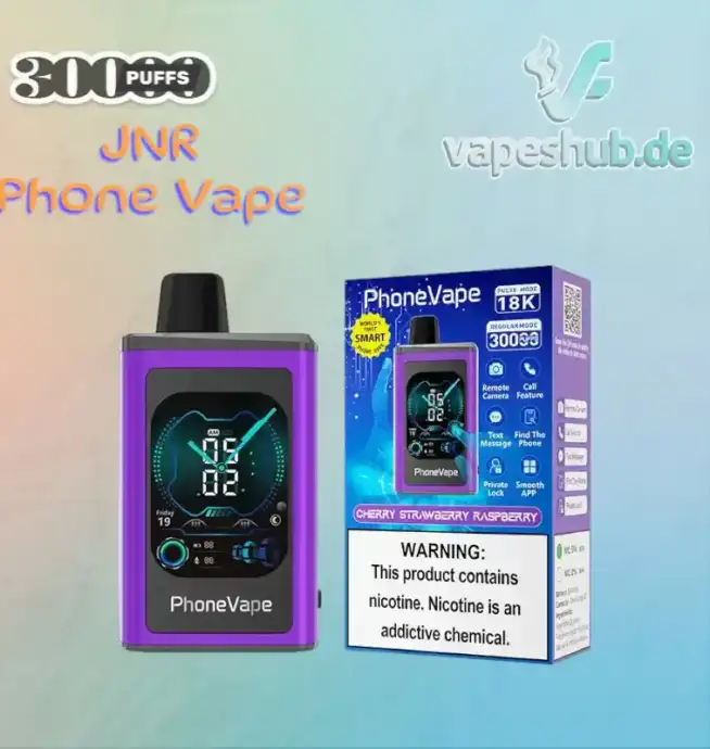 JNR Vape Phone 30000 Puffs Disposable Vape