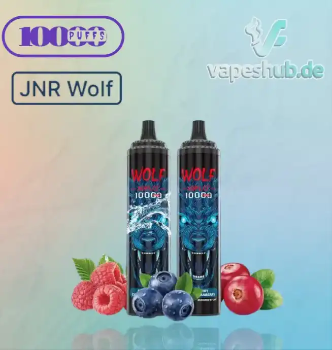 JNR Wolf 10000 Puff Disposable Vape (2)