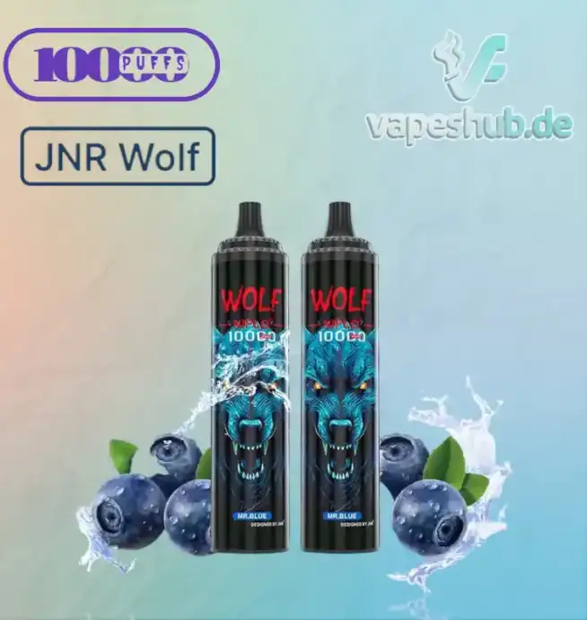 JNR Wolf 10000 Puff Disposable Vape (2)