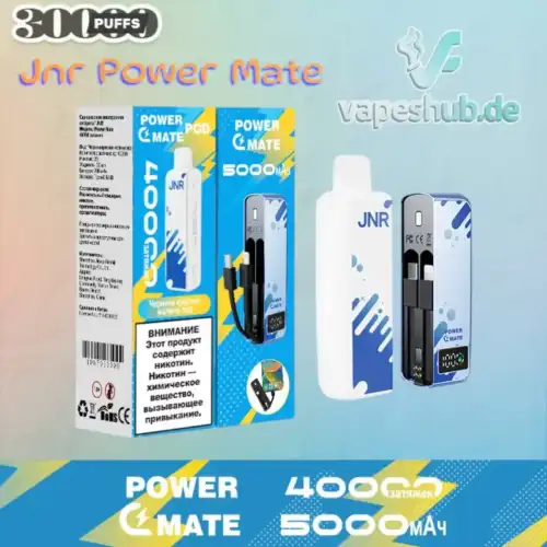 Jnr Vape Power Mate 30000 Puffs Disposable Vapes
