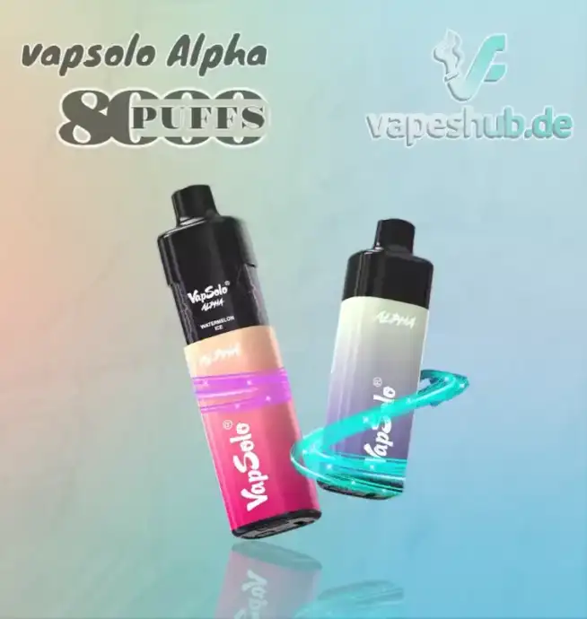VAPSOLO Alpha 8000 Puffs Einweg Vapes