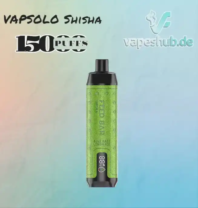 VAPSOLO Shisha 15000 Puffs Einweg Vape Pen