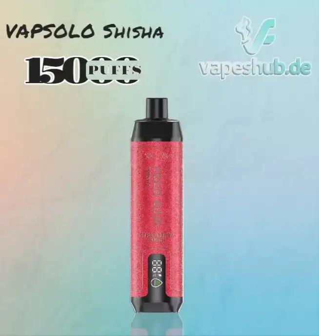 VAPSOLO Shisha 15000 Puffs Einweg Vape Pen