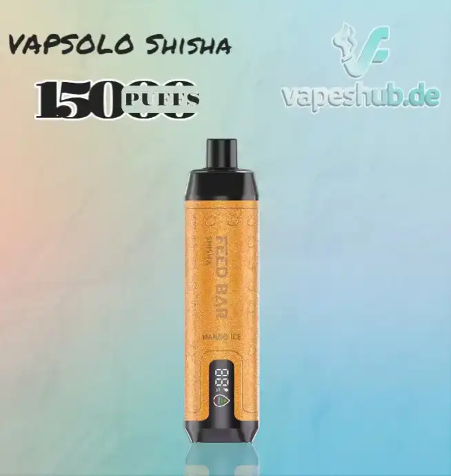 VAPSOLO Shisha 15000 Puffs Einweg Vape Pen
