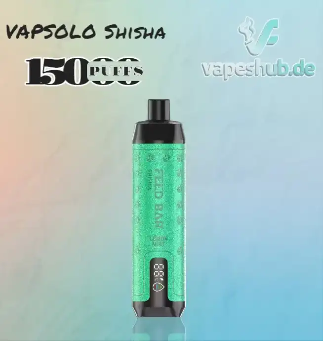 VAPSOLO Shisha 15000 Puffs Einweg Vape Pen