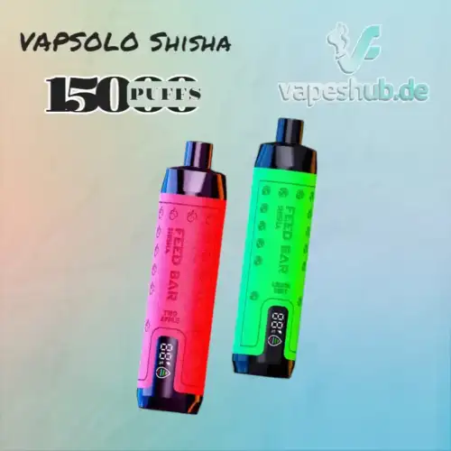 VAPSOLO Shisha 15000 Puffs Einweg Vape Pen