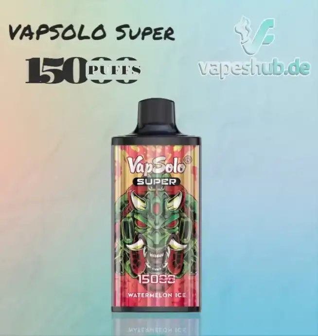 VAPSOLO Super 15000 Puffs Einweg Vape
