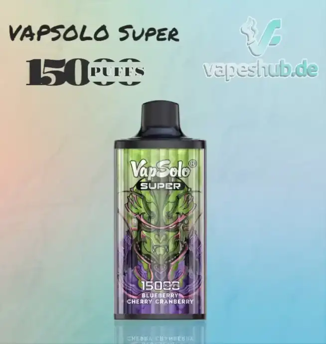 VAPSOLO Super 15000 Puffs Einweg Vape