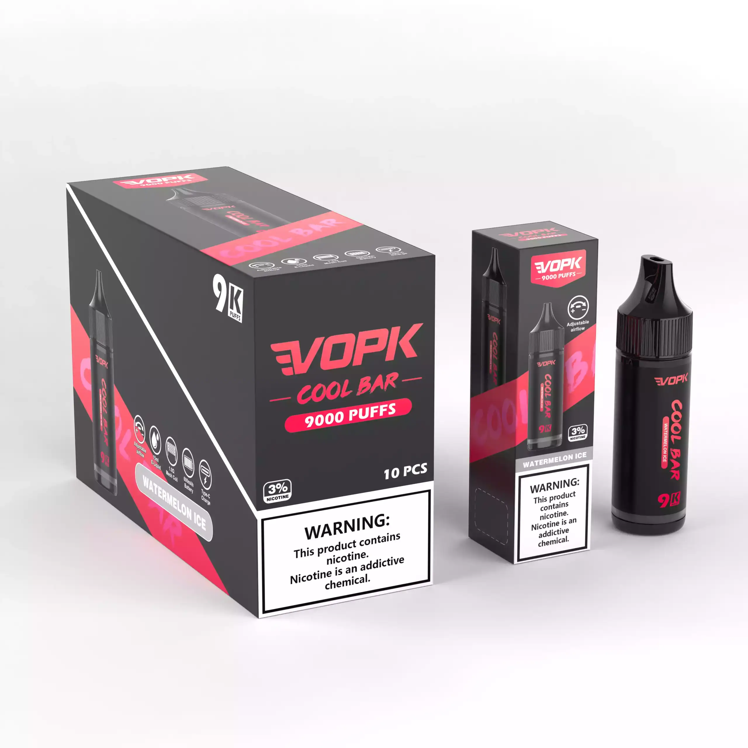 VOPK COOL BAR 9000 Puffs Disposable Vape