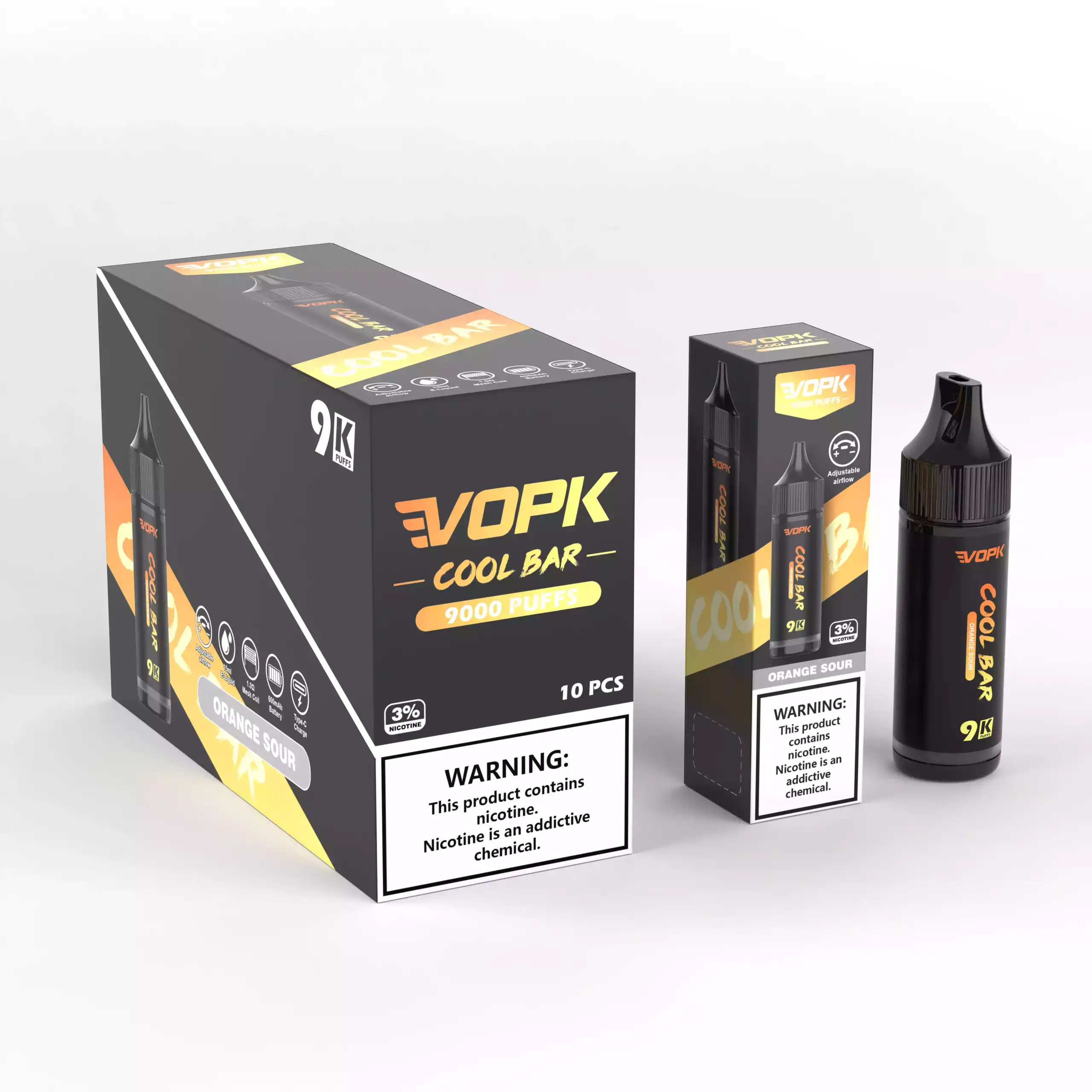 VOPK COOL BAR 9000 Puffs Disposable Vape