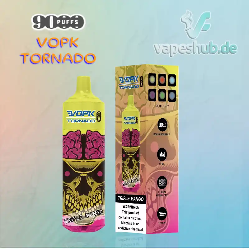 VOPK TORNADO 9000 Puffs Disposable Vape