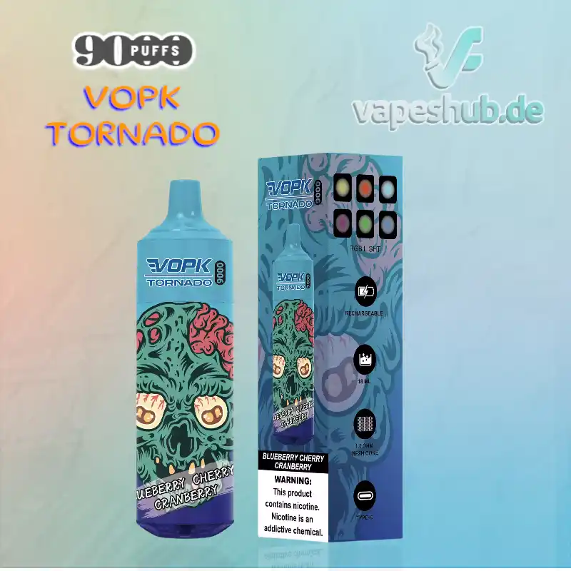 VOPK TORNADO 9000 Puffs Disposable Vape